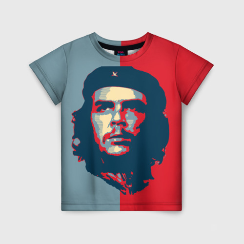 Детская футболка 3D Che Guevara, цвет 3D печать