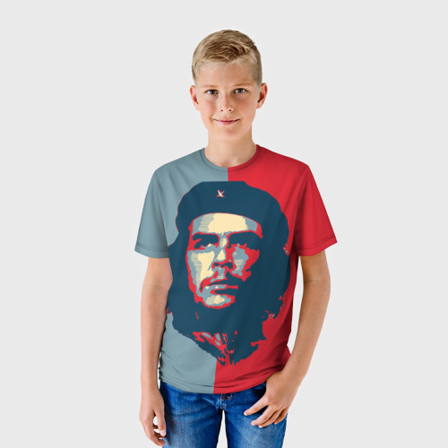 Детская футболка 3D Che Guevara, цвет 3D печать - фото 3