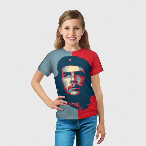 Детская футболка 3D Che Guevara, цвет 3D печать - фото 5