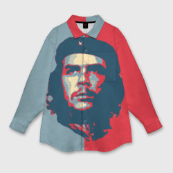 Мужская рубашка oversize 3D Che Guevara