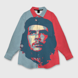 Женская рубашка oversize 3D Che Guevara