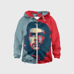 Детская ветровка 3D Che Guevara