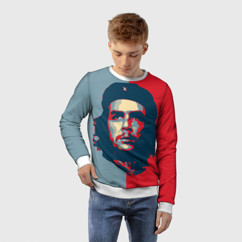 Детский свитшот 3D Che Guevara, цвет 3D печать - фото 3