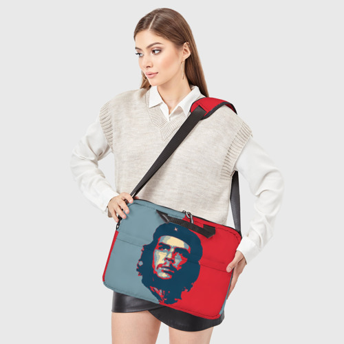 Сумка для ноутбука 3D Che Guevara, цвет 3D печать - фото 3