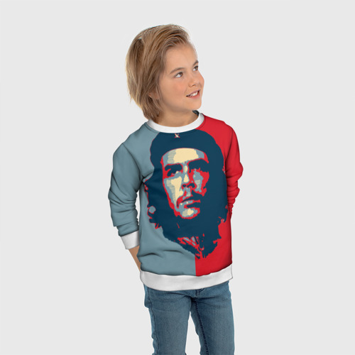 Детский свитшот 3D Che Guevara, цвет 3D печать - фото 5