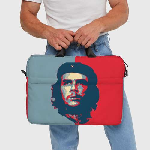 Сумка для ноутбука 3D Che Guevara, цвет 3D печать - фото 5