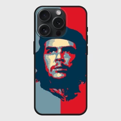 Чехол силиконовый для Apple iPhone 15 Pro матовый Che Guevara