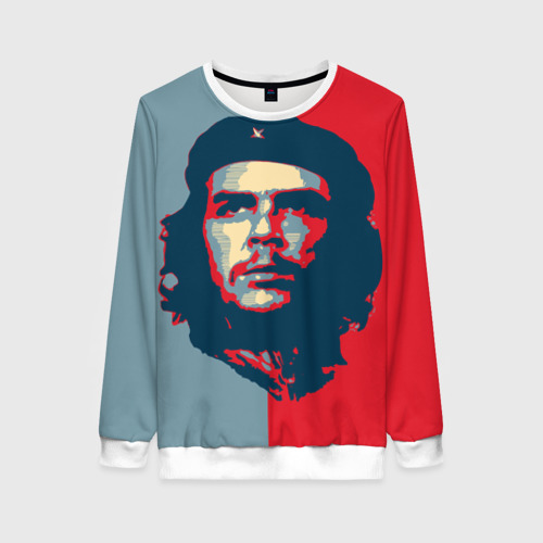 Женский свитшот 3D Che Guevara, цвет 3D печать