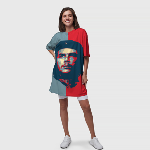 Платье-футболка 3D Che Guevara, цвет 3D печать - фото 5