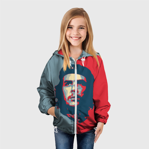 Детская ветровка 3D Che Guevara, цвет белый - фото 4