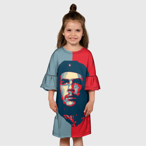 Детское платье 3D Che Guevara, цвет 3D печать - фото 4