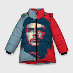 Зимняя куртка для девочек 3D Che Guevara