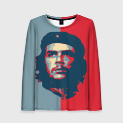 Женский лонгслив 3D Che Guevara