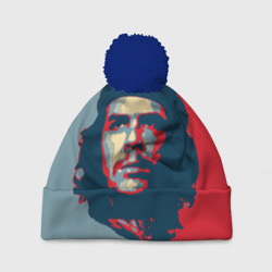 Шапка 3D c помпоном Che Guevara