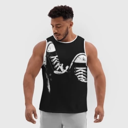 Мужская спортивная майка 3D Кеды - фото 2