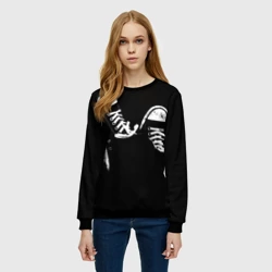 Женский свитшот 3D Кеды - фото 2