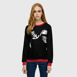 Женский свитшот 3D Кеды - фото 2