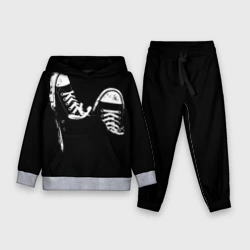 Детский костюм с толстовкой 3D Кеды