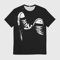 Мужская футболка 3D Кеды