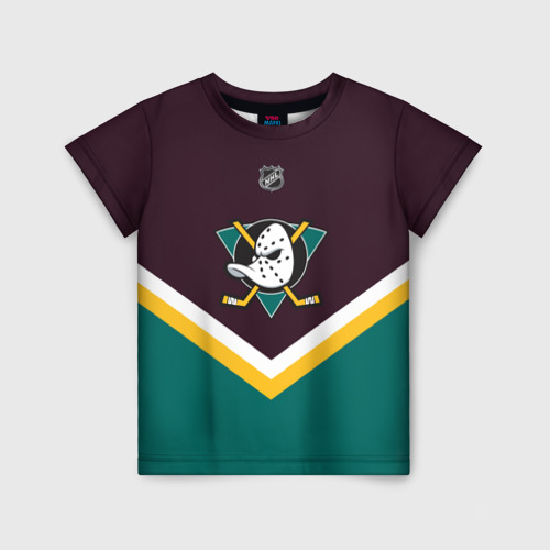 Детская футболка 3D Anaheim Ducks, цвет 3D печать