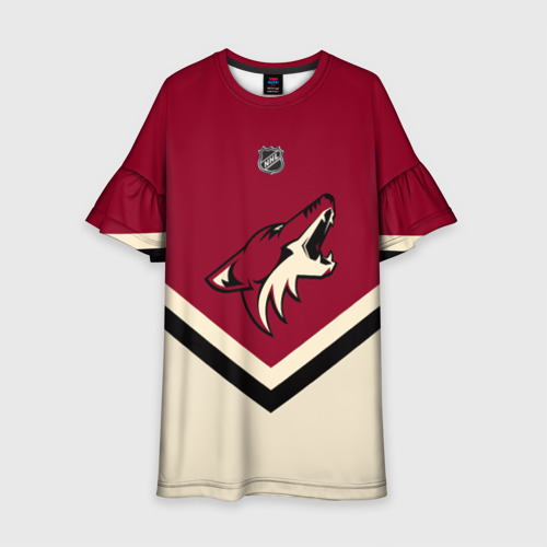 Детское платье 3D Arizona Coyotes, цвет 3D печать