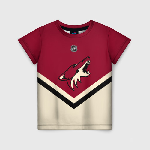 Детская футболка 3D Arizona Coyotes, цвет 3D печать