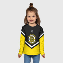 Детский лонгслив 3D Boston Bruins - фото 2