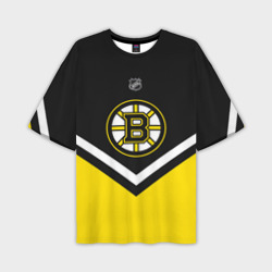 Мужская футболка oversize 3D Boston Bruins