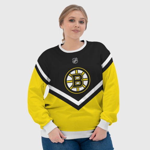 Женский свитшот 3D Boston Bruins, цвет 3D печать - фото 6