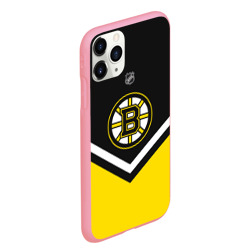 Чехол для iPhone 11 Pro Max матовый Boston Bruins - фото 2