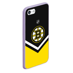 Чехол для iPhone 5/5S матовый Boston Bruins - фото 2