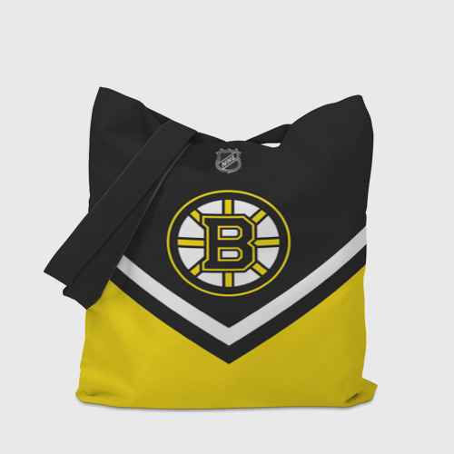 Шоппер 3D с принтом Boston Bruins, вид сбоку #3