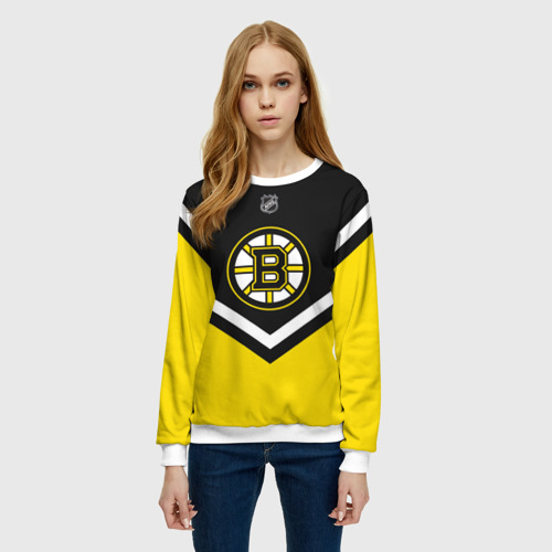 Женский свитшот 3D Boston Bruins, цвет 3D печать - фото 3