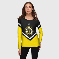 Женский лонгслив 3D Boston Bruins - фото 2