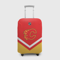 Чехол для чемодана 3D Calgary Flames эмблема