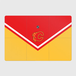 Магнитный плакат 3Х2 Calgary Flames эмблема