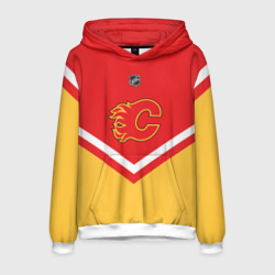 Мужская толстовка 3D Calgary Flames эмблема