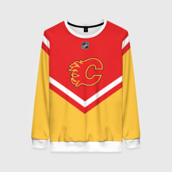Женский свитшот 3D Calgary Flames эмблема