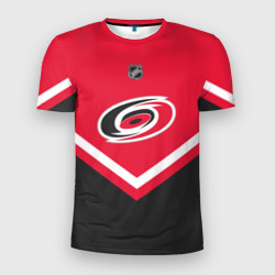 Мужская футболка 3D Slim Carolina Hurricanes