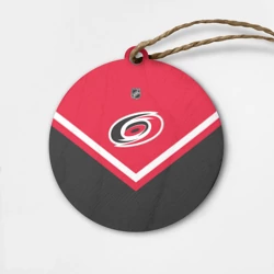 Деревянная игрушка круг Carolina Hurricanes