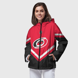 Женская ветровка 3D Carolina Hurricanes - фото 2