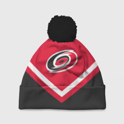 Шапка 3D c помпоном Carolina Hurricanes