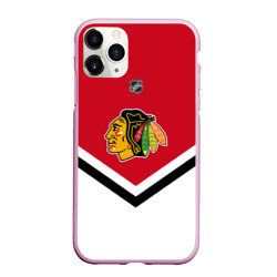 Чехол для iPhone 11 Pro Max матовый Chicago Blackhawks