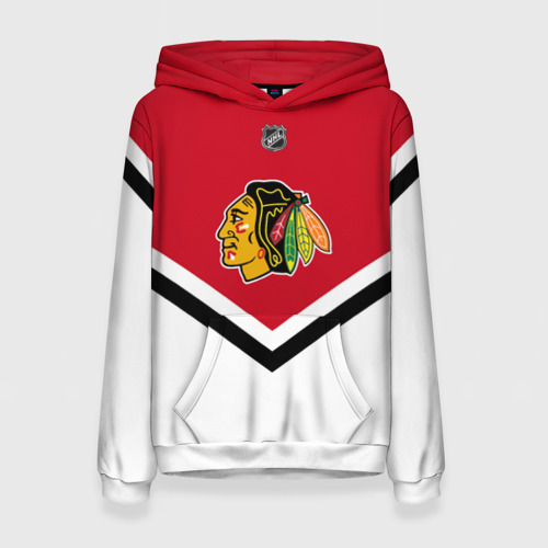 Женская толстовка 3D Chicago Blackhawks, цвет 3D печать