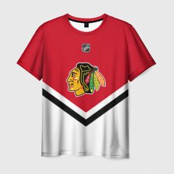 Мужская футболка 3D Chicago Blackhawks