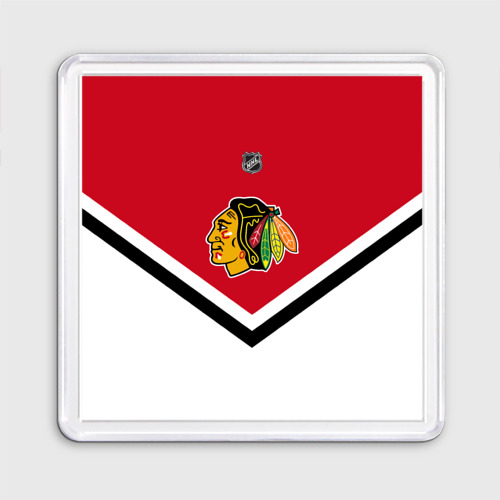 Магнит 55*55 Chicago Blackhawks