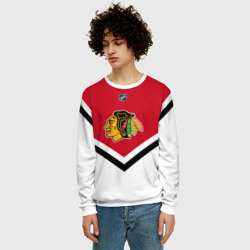 Мужской свитшот 3D Chicago Blackhawks - фото 2