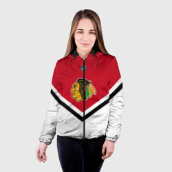 Женская куртка 3D Chicago Blackhawks - фото 2