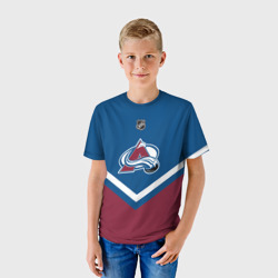 Детская футболка 3D Colorado Avalanche - фото 2