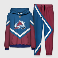 Мужской костюм с толстовкой 3D Colorado Avalanche